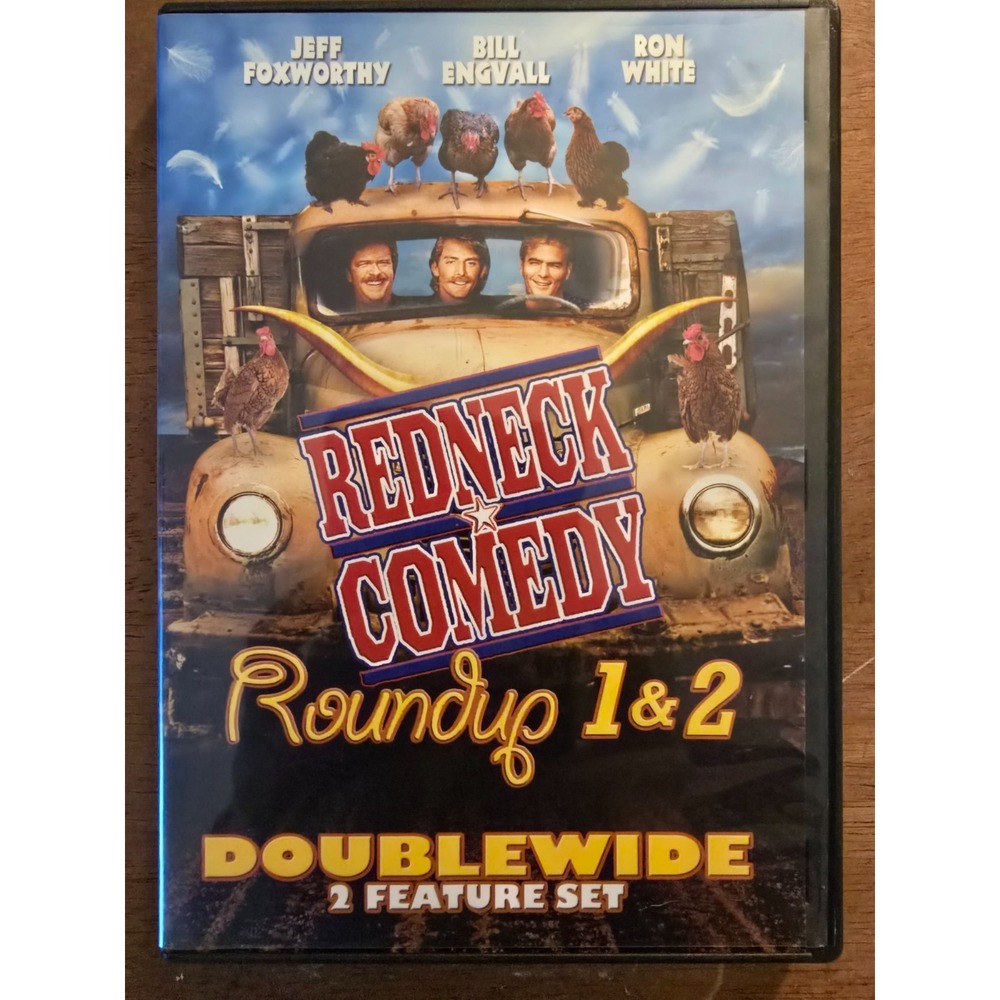 Redneck Comedy Round Up 1 & 2 DVD, Excellent Condition